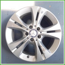 Cerchio Singolo in Lega Mercedes Classe C S205 SW 17 pollici 17 7.0J 5x112 ET48.5 1pz A20540104007X45 Originale Usato al pz