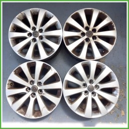 Cerchi in Lega Opel Astra J SW 17 pollici 17 7.0J 5x105 ET42 4pz 13417444 Originale Usato
