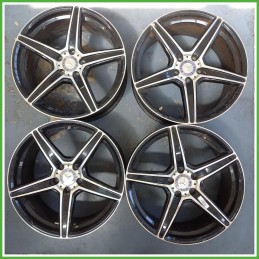 Cerchi in Lega Mercedes Classe GLA X156 19 pollici 19 8.5J 5x112 ET45 4pz A15640104007X23 Originale Usato