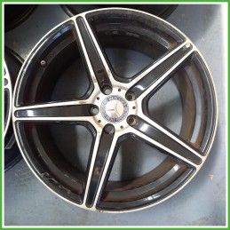 Cerchi in Lega Mercedes Classe GLA X156 19 pollici 19 8.5J 5x112 ET45 4pz A15640104007X23 Originale Usato