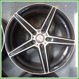 Cerchi in Lega Mercedes Classe GLA X156 19 pollici 19 8.5J 5x112 ET45 4pz A15640104007X23 Originale Usato