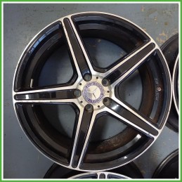 Cerchi in Lega Mercedes Classe GLA X156 19 pollici 19 8.5J 5x112 ET45 4pz A15640104007X23 Originale Usato