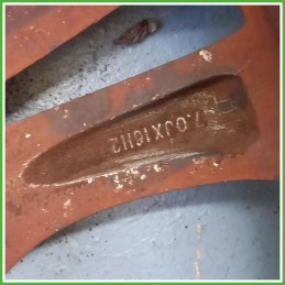 Cerchio Singolo in Lega Lancia Delta 3 Serie 16 pollici 16 7.0J 4x98 ET31 1pz 51960757 Originale Usato al pz