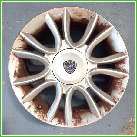 Cerchio Singolo in Lega Lancia Delta 3 Serie 16 pollici 16 7.0J 4x98 ET31 1pz 51960757 Originale Usato al pz