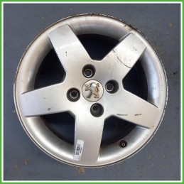 Cerchio Singolo in Lega Peugeot 207 SW 15 pollici 15 6.0J 4x108 ET23 1pz 1608847180 Originale Usato al pz