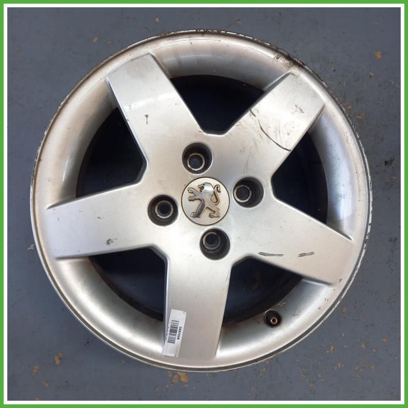 Cerchio Singolo in Lega Peugeot 207 SW 15 pollici 15 6.0J 4x108 ET23 1pz 1608847180 Originale Usato al pz