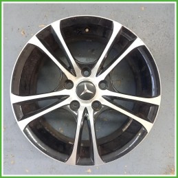 Cerchio Singolo in Lega Mercedes Classe B W245 16 pollici 16 6.5J 5x112 ET42 1pz A1694000602 Originale Usato al pz