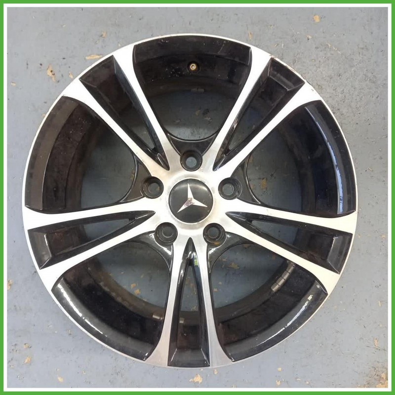 Cerchio Singolo in Lega Mercedes Classe B W245 16 pollici 16 6.5J 5x112 ET42 1pz A1694000602 Originale Usato al pz
