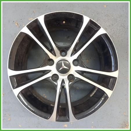 Cerchio Singolo in Lega Mercedes Classe B W245 16 pollici 16 6.5J 5x112 ET42 1pz A1694000602 Originale Usato al pz