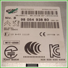 Autoradio Peugeot 208 1 Serie 1.0 VTi 12v. 16087575ZD 2015-2019 Magneti Marelli 503551011503