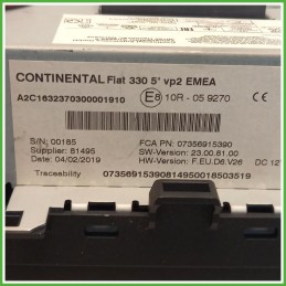 Autoradio Fiat 500L 1.4 16v. 735696599 2017-2022 Continental A2C16323703