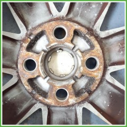 Cerchio Singolo in Lega Ford Fusion 16 pollici 16 6.0J 4x108 ET47.5 1pz 1077166 Originale Usato al pz
