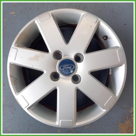 Cerchio Singolo in Lega Ford Fusion 16 pollici 16 6.0J 4x108 ET47.5 1pz 1077166 Originale Usato al pz