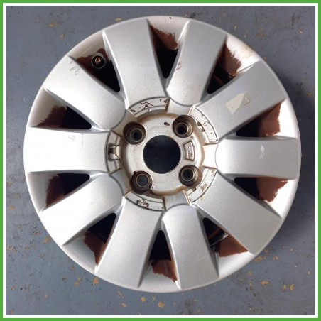 Cerchio Singolo in Lega Citroen Xsara Picasso 15 pollici 15 6.0J 4x108 ET18 1pz 5401H7 Originale Usato al pz
