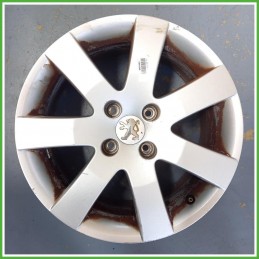 Cerchio Singolo in Lega Peugeot 308 1 Serie 16 pollici 16 7.0J 4x108 ET32 1pz 1611377580 Originale Usato al pz