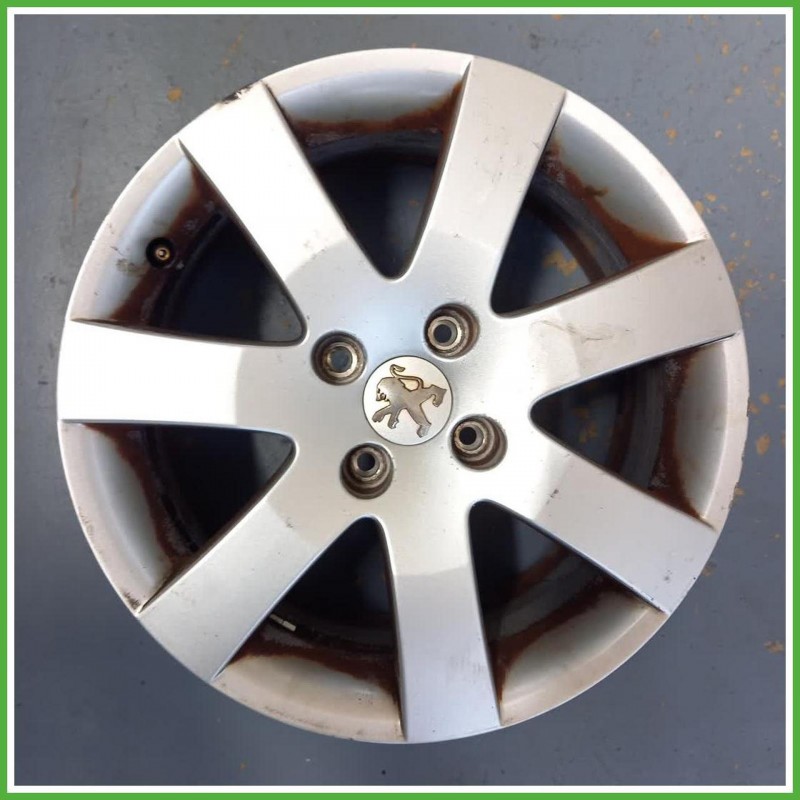 Cerchio Singolo in Lega Peugeot 308 1 Serie 16 pollici 16 7.0J 4x108 ET32 1pz 1611377580 Originale Usato al pz