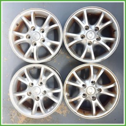 Cerchi in Lega Ssangyong Actyon Sports 2 Serie 16 pollici 16 6.5J 5x130 ET43 4pz 4173031320 Originale Usato