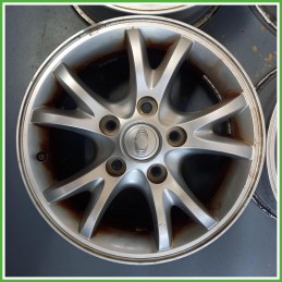 Cerchi in Lega Ssangyong Actyon Sports 2 Serie 16 pollici 16 6.5J 5x130 ET43 4pz 4173031320 Originale Usato