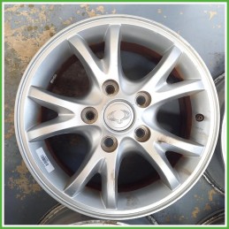 Cerchi in Lega Ssangyong Actyon Sports 2 Serie 16 pollici 16 6.5J 5x130 ET43 4pz 4173031320 Originale Usato