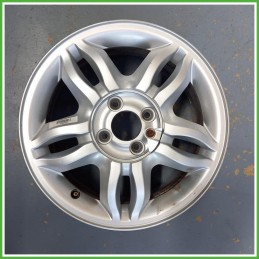 Cerchio Singolo in Lega Renault Clio 3 Serie 15 pollici 15 6.0J 4x100 ET50 1pz 8200317802 Originale Usato al pz