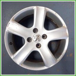Cerchio Singolo in Lega Peugeot 307 CC 16 pollici 16 6.5J 4x ET31 1pz 5401Q0 Originale Usato al pz