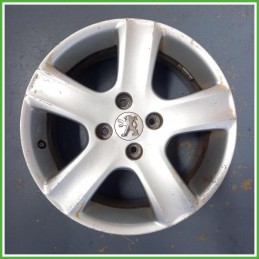 Cerchio Singolo in Lega Peugeot 307 CC 16 pollici 16 6.5J 4x ET31 1pz 5401Q0 Originale Usato al pz