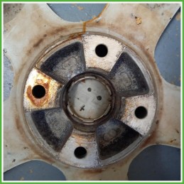 Cerchio Singolo in Lega Peugeot 307 CC 16 pollici 16 6.5J 4x108 ET31 1pz 5401Q0 Originale Usato al pz