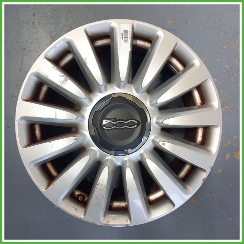 Cerchio Singolo in Lega Fiat 500L 16 pollici 16 6.5J 5x98 ET39 1pz 51890147 Originale Usato al pz