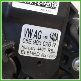 Alternatore Bosch EL6HED Volkswagen T-Cross 05E903026L 2020-2023