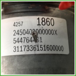 Centralina ABS Modulo Pompa Bosch 0265956573 95390840 Opel Karl 2015 Originale Usato