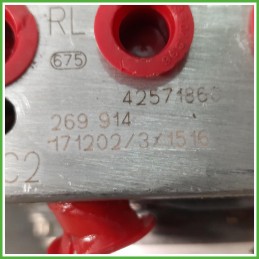 Centralina ABS Modulo Pompa Bosch 0265956573 95390840 Opel Karl 2015 Originale Usato