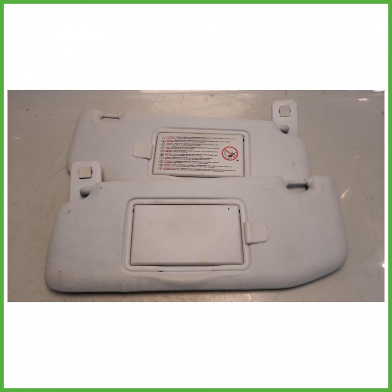 Aletta Parasole Coppia Destro Sinistro Peugeot 208 1 Serie 1.0 VTi 12v. 16125841PR 2015-2019