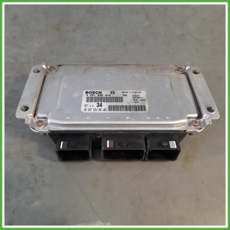 Centralina Motore Iniezione ECU Bosch 0261206942 Peugeot 206 1.6 16v. 6580P8 Benzina 2000-2009