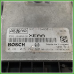 Centralina Motore Iniezione ECU Bosch 0281015242 Ford Focus 3 Serie SW 1.6 TDCi 16v. 8M51-12A650-XE Gasolio 2008-2011