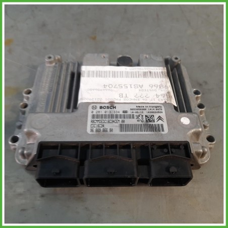 Centralina Motore Iniezione ECU Bosch 0281013334 Peugeot 3008 1 Serie 1.6 HDi 16v. 1610170080 Gasolio 2009-2013