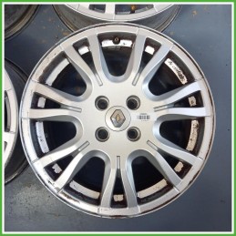 Cerchi in Lega Renault Scenic 2 Serie 16 pollici 16 5.0J 4x100 ET49 4pz 7711223827 Originale Usato