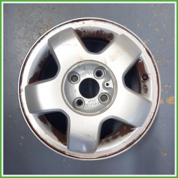 Cerchio Singolo in Lega Opel Corsa C 14 pollici 14 5.5J 4x100 ET49 1pz 90576858 Originale Usato al pz