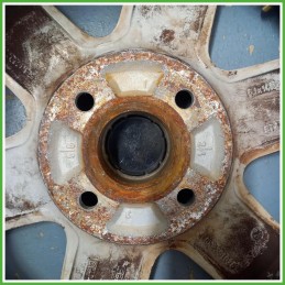 Cerchio Singolo in Lega Volkswagen Lupo 14 pollici 14 6.0J 4x100 ET43 1pz 1H0601027A03C Originale Usato al pz