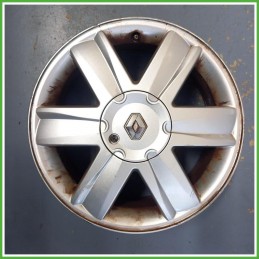 Cerchio Singolo in Lega Renault Scenic 2 Serie 16 pollici 16 6.5J 4x100 ET49 1pz 7711223827 Originale Usato al pz