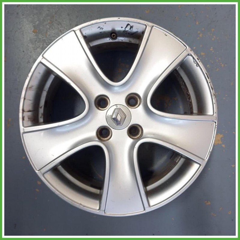 Cerchio Singolo in Lega Renault Clio 4 Serie 16 pollici 16 6.5J 4x100 ET44 1pz 403003137R Originale Usato al pz