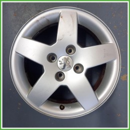 Cerchio Singolo in Lega Peugeot 207 15 pollici 15 6.0J 4x108 ET23 1pz 1608847180 Originale Usato al pz