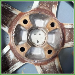 Cerchio Singolo in Lega Peugeot 207 15 pollici 15 6.0J 4x108 ET23 1pz 1608847180 Originale Usato al pz