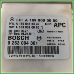 Centralina Sensori di Parcheggio Bosch 0263004361 Mercedes Classe A W169 A180 2.0 CDi 16v. A1699000000 2008-2012
