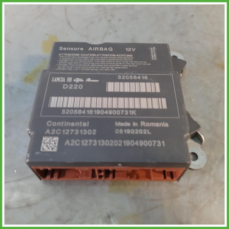 Centralina Airbag Continental A2C12731302 Fiat 500L 1.4 16v. 52191112 2017-2022