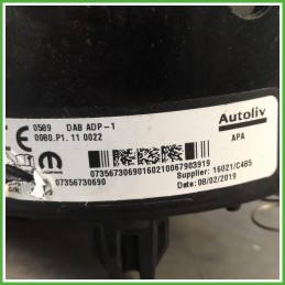 Airbag Guidatore Sinistro SX Fiat 500L 1.4 16v. 735774452 2017-2022 Autoliv
