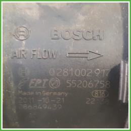 Debimetro Misuratore Massa Aria Bosch F00C2G8003 Fiat Bravo 2 Serie 1.6 JTD 16v. 51782035 Gasolio 2010-2014