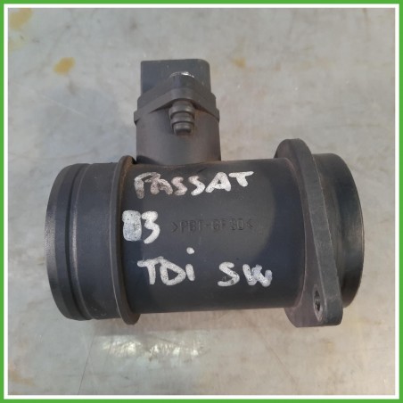Debimetro Misuratore Massa Aria Bosch 0281002463 Volkswagen Passat 4 Serie Variant 1.9 TDi 038906461 Gasolio 2000-2005