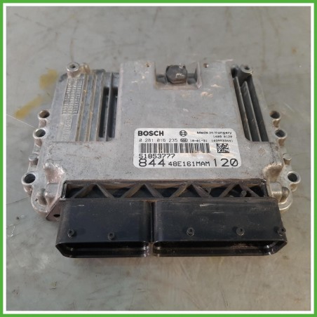 Centralina Motore Iniezione ECU Bosch 0281016235 Lancia Delta 3 Serie 1.6 JTD 16v. 51853776 Gasolio 2008-2011