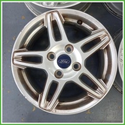 Cerchi in Lega Ford Fiesta 6 Serie 15 pollici 15 6.0J 4x108 ET47.5 4pz 1881869 Originale Usato