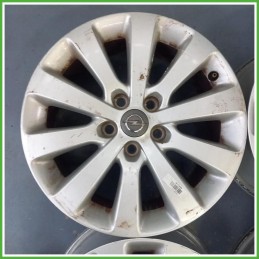 Cerchi in Lega Opel Astra J SW 17 pollici 17 7.0J 5x105 ET44 4pz 13417444 Originale Usato